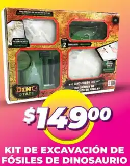 Soriana Mercado Kit de excavación de fósiles de dinosaurio oferta