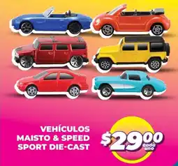 Soriana Mercado Vehículos maisto & speed sport die-cast oferta
