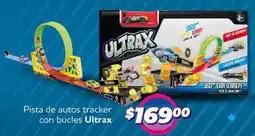 Soriana Mercado Ultrax pista de autos tracker con bucles oferta