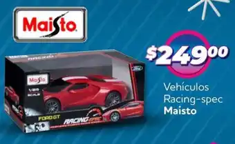Soriana Mercado Maisto vehículos racing-spec oferta
