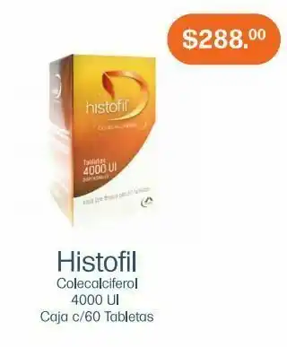Histofil 4000 ui tab caj c/60