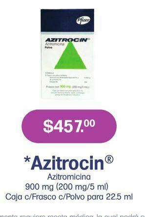 Azitrocin 900mg sus fco c/22.5ml
