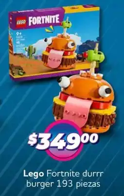 Soriana Mercado Lego Fortnite durrr burger oferta