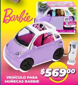 Soriana Mercado Barbie vehículo para muñecas oferta
