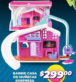Soriana Mercado Barbie casa de muñecas sorpresa oferta
