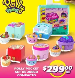 Soriana Mercado Polly pocket set de juego compacto oferta