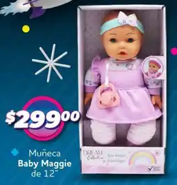 Soriana Mercado Baby maggie muñeca de 12" oferta