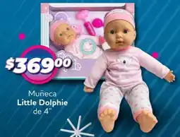 Soriana Mercado Little dolphie muñeca de 4" oferta