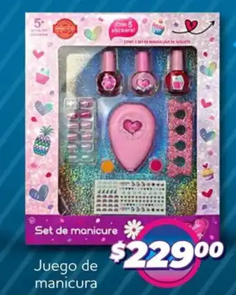 Soriana Mercado Juego de manicura oferta