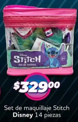 Soriana Mercado Disney set de maquillaje stitch oferta