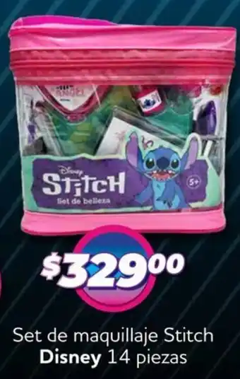 Soriana Mercado Disney set de maquillaje stitch oferta