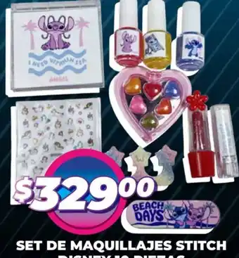 Soriana Mercado Set de maquillajes stitch disney oferta