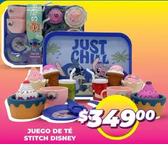 Soriana Mercado Juego de té stitch disney oferta