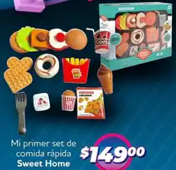 Soriana Mercado Sweet home mi primer set de comida rápida oferta
