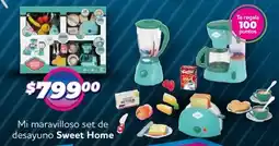 Soriana Mercado Sweet home mi maravilloso set de desayuno oferta