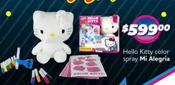 Soriana Mercado Mi alegría hello kitty color spray oferta