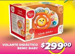 Soriana Mercado Benic baby volante didáctico oferta