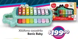 Soriana Mercado Benic baby xilófono cocodrilo oferta