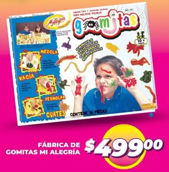 Soriana Mercado Fábrica de gomitas mi alegría oferta