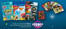 Soriana Mercado Uno juego de cartas oferta