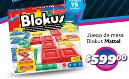 Soriana Mercado Mattel juego de mesa blokus oferta