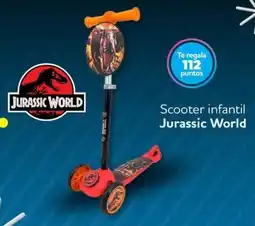 Soriana Mercado Jurassic world scooter infantil oferta