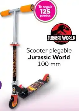 Soriana Mercado Jurassic world scooter plegable oferta