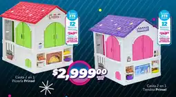 Soriana Mercado Prinsel casita 2 en 1 tiendita oferta