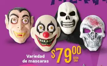 Soriana Mercado Variedad de mascaras oferta