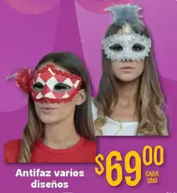 Soriana Mercado Antifaz varios diseños oferta