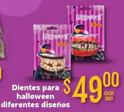 Soriana Mercado Dientes para halloween diferentes diseños oferta