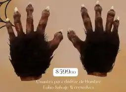 Liverpool Guantes para disfraz de hombre lobo salvaje werewolves oferta