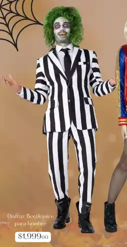 Liverpool Disfraz Beetlejuice para hombre oferta