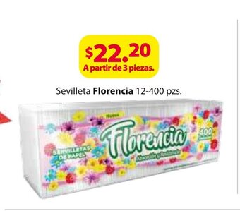 Zorro Sevilleta Florencia 12-400 pzs oferta