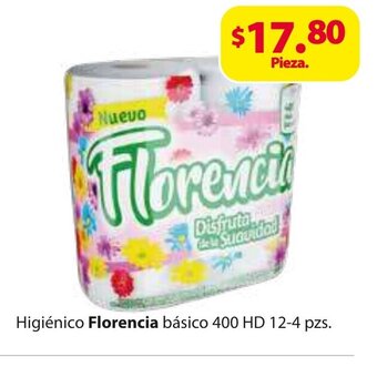 Zorro Higienico Florencia basico 400 HD 12-4 pzs oferta