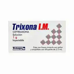 Farmacias YZA Trixona I.M, 1G 1 Amp X 3.5Ml oferta