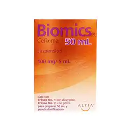 Farmacias YZA Biomics Suspensión Polvo 100Mg/5Ml 50Ml oferta