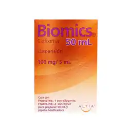 Farmacias YZA Biomics Suspensión Polvo 100Mg/5Ml 50Ml oferta