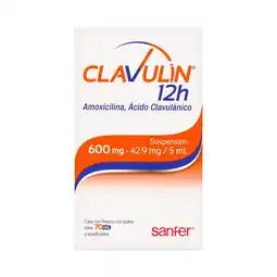 Farmacias YZA Clavulin Susp 12 Hrs 600Mg 70Ml oferta