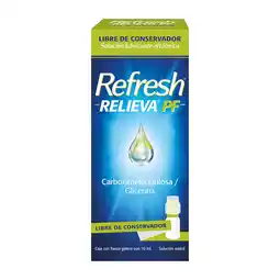 Farmacias YZA Refresh Relieva Pf 10 Ml oferta