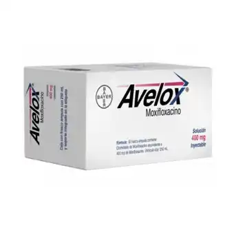Farmacias YZA Avelox Iv Frasco Ampula 400Mg 250Ml oferta
