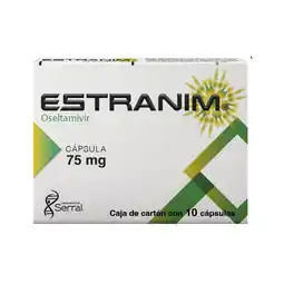 Farmacias YZA Estranim Oseltamivir 75Mg 10 Caps oferta