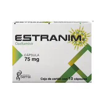Farmacias YZA Estranim Oseltamivir 75Mg 10 Caps oferta