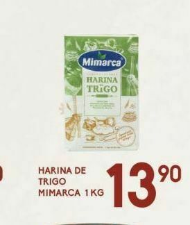Alsuper Harina de trigo mimarca 1kg oferta