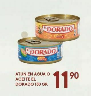 Alsuper Atún en agua o aceite el dorado 130gr oferta