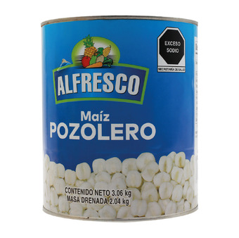 Alsuper Maíz para pozole alfresco lata 3.06 kilogramo oferta