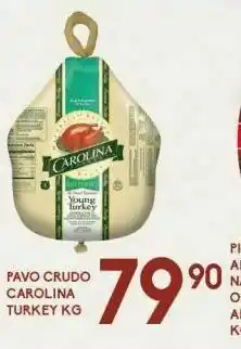 Alsuper Pavo crudo carolina turkey kg oferta
