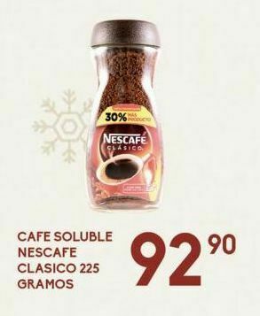 Café soluble nescafé clasico 225gr
