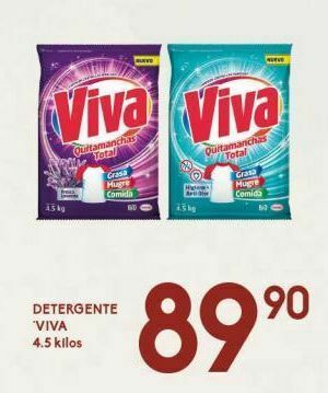Alsuper Detergente viva 4.5kg oferta