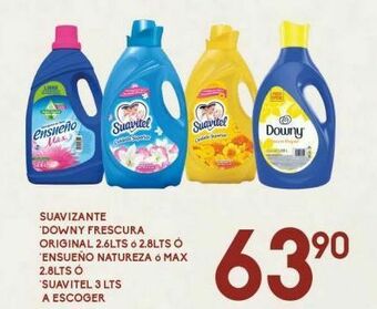 Alsuper Suavizante downy frescura 2.6l oferta